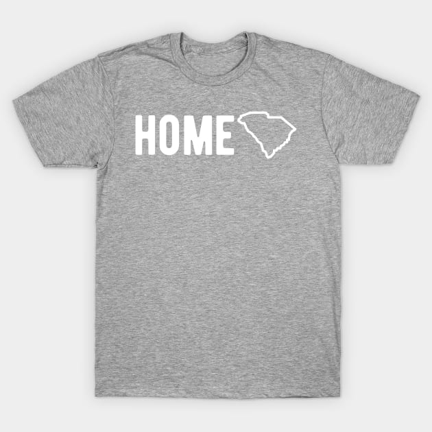 South Carolina HOME T-Shirt by blueduckstuff